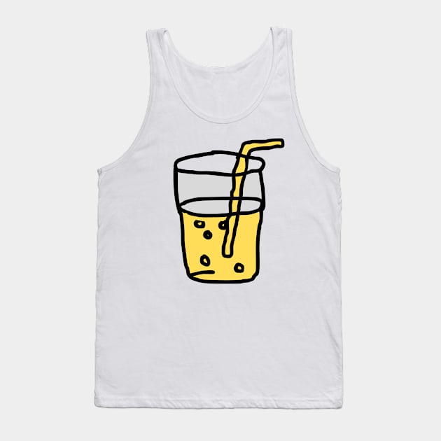 Lemonade Tank Top by NomiCrafts